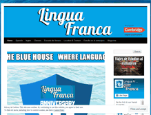 Tablet Screenshot of lingua-franca.es
